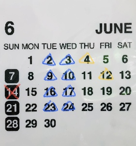 6月の営業予定の写真1